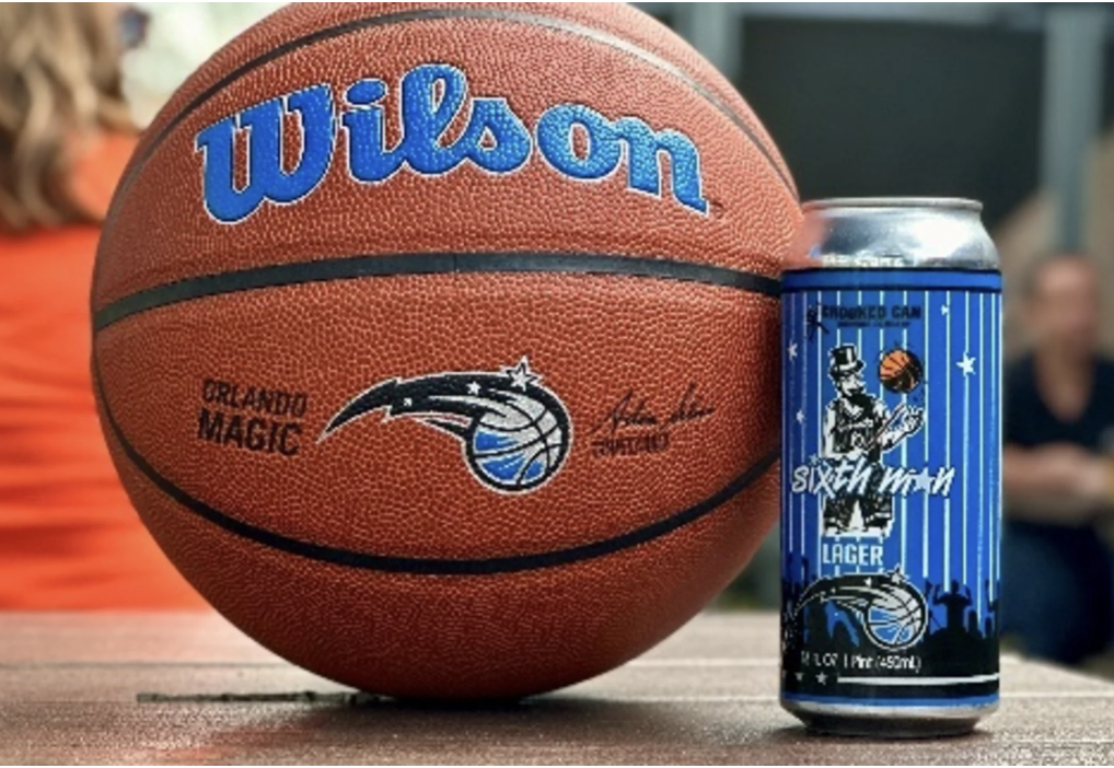 Orlando Magic and Crooked Can Brewing Sixth Man Lager